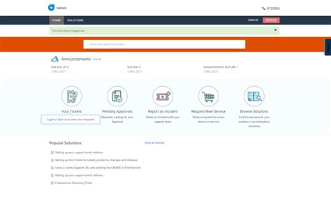 Freshservice Login .